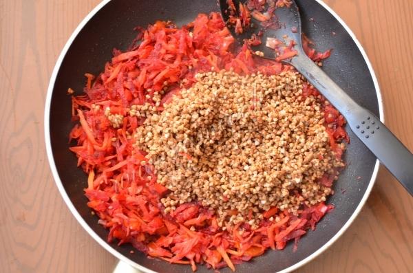 Гречка и свекла