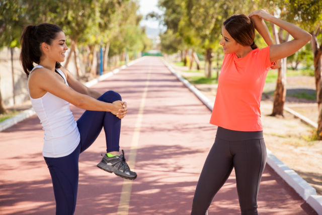 Getting ready for a run